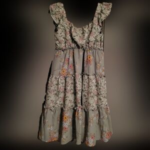 Floral Tiered Sunress